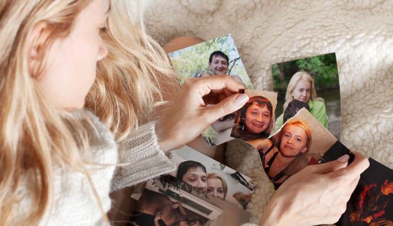 old love letter and memories