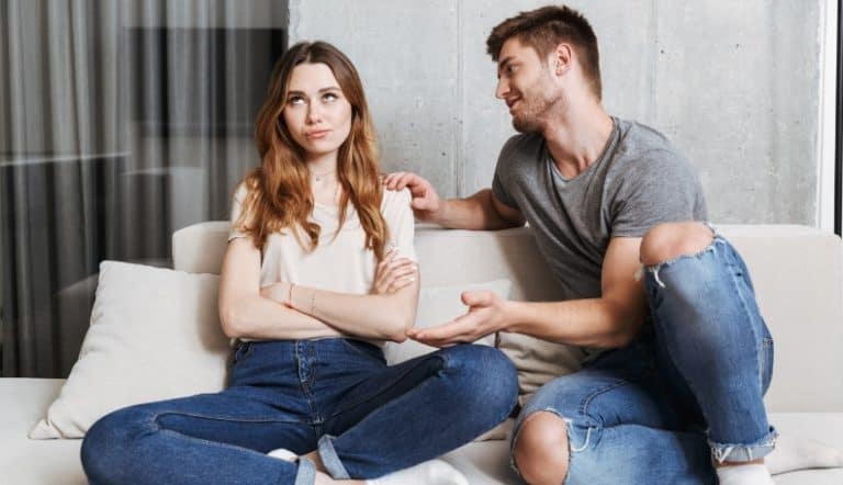 awkward after a fight