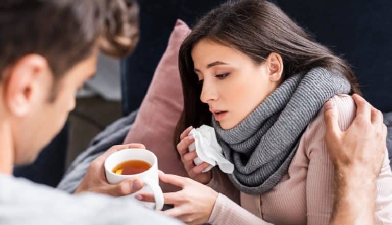 how to take care of a sick girlfriend