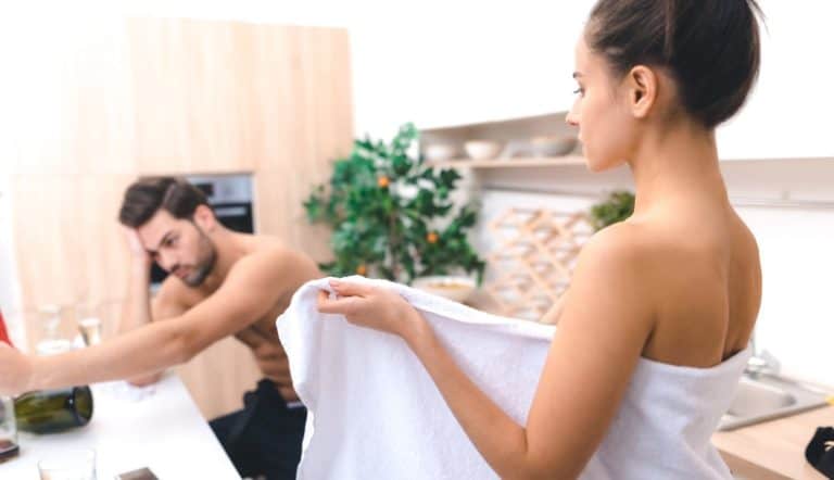 not attracted to partner