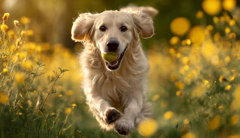 golden retriever boyfriend